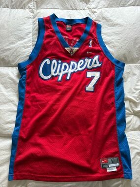 Lamar Odom Los Angeles Clippers #7 Red Basketball Jersey * make an offer*